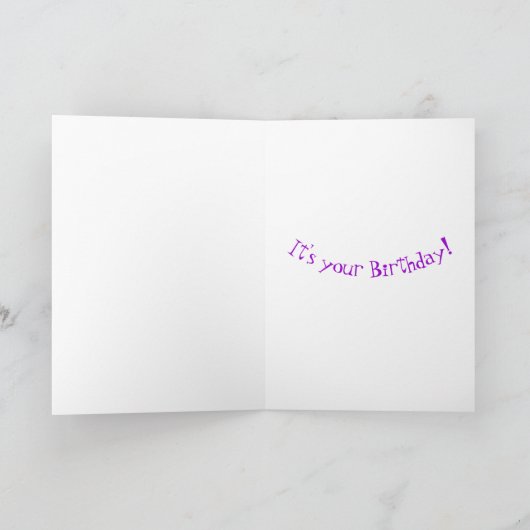 frisson c'est ta carte d'anniversaire (Intérieur)