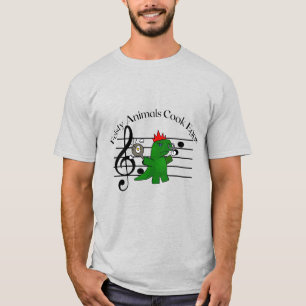Frissons Animaux Cuisiniers Oeufs T-shirt