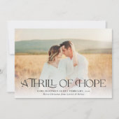 Frissons de l'espoir Faire-part de grossesse Photo (Devant)