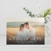 Frissons de l'espoir Faire-part de grossesse Photo (Debout devant)