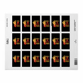Frites Etiket (Full Sheet)