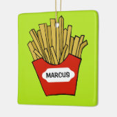 frites françaises ornement personnalisé (Gauche)