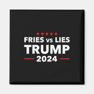 Frites Vs Leugens Trump 2024 Franse Frites Trump V Magneet