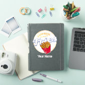 Friteschips Snack aardappel of friet Sticker (iPad Cover)