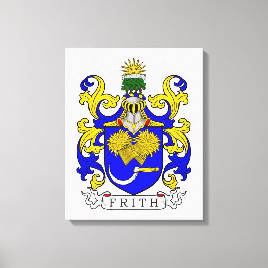 Frith Wapen Canvas Afdruk (Voorkant)