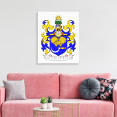 Frith Wapen Canvas Afdruk (Insitu (Woonkamer))