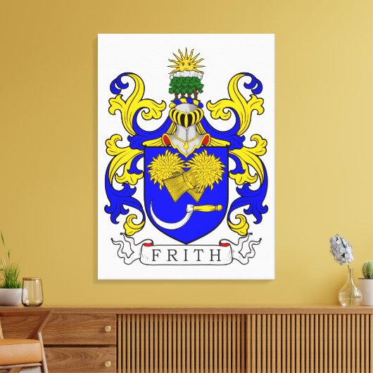 Frith Wapen Canvas Afdruk (Insitu (Woonkamer))