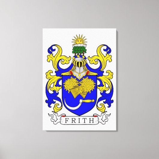 Frith Wapen Canvas Afdruk (Voorkant)