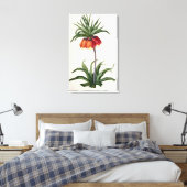 Fritillaria Imperialis uit "Les Lilacees", 1802- Canvas Afdruk (Insitu (Slaapkamer))