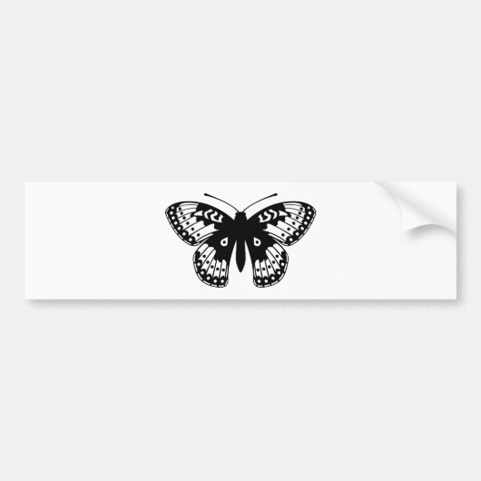 Fritillary Butterfly Bumpersticker (Voorkant)