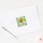 Fritillary Dream - Sticker Carré diurne (Enveloppe)