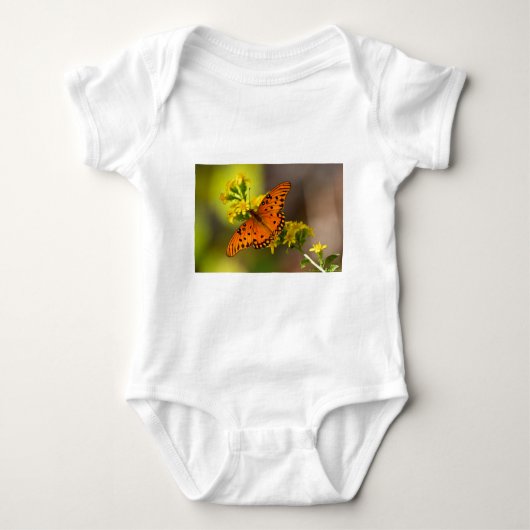 Fritillary Gulf Butterfly Gifts and Apparel Romper (Voorkant)