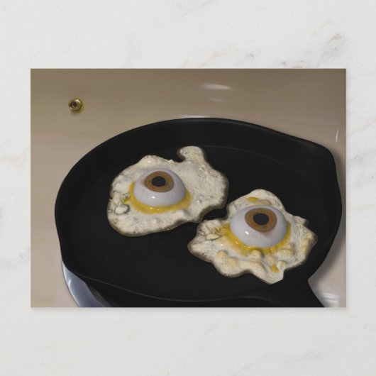 Frits ou frits ? Carte postale (Devant)