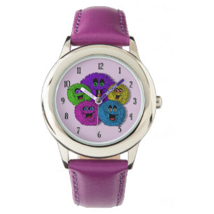 Fritte Fuzzles Cute Creatls Girls Wrist Watch Horloge