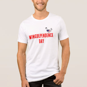 Frituren voor vrijheid terug Tri-Blend shirt