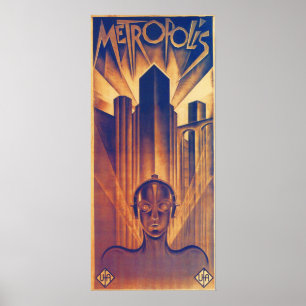 Fritz Lang METROPOLIS (1927)  Poster Movie