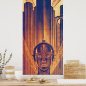 Fritz Lang METROPOLIS 1927 Science Fiction Film Vi Poster (Keuken)