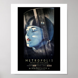 Fritz Lang's Metropolis (1927) Poster