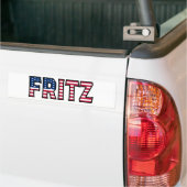 Fritz Name Vorname USA Aufkleber Sticker Auto (Op Truck)