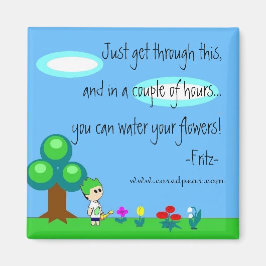 Fritz Quote Magnet Magneet (Voorkant)