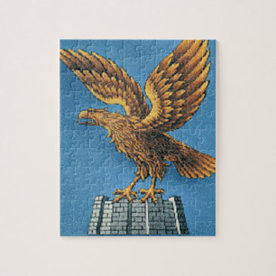 Friuli-Venezia Giulia (Italië) Wapenkarton Legpuzzel