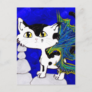 Frixie Socks, Cat Fairy Briefkaart
