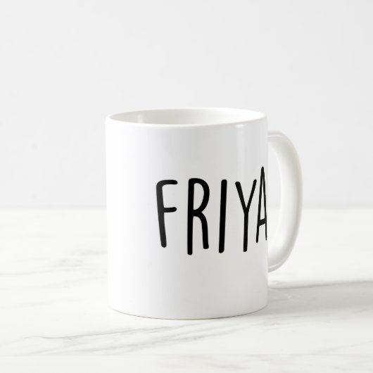 Friyay Mug (Devant droit)