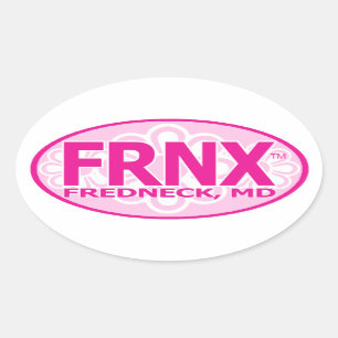 FRNX Girlie Decal Ovale Sticker