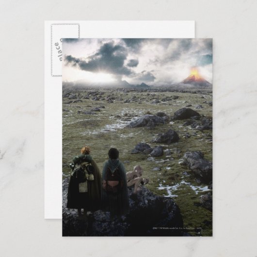 FRODO™ and Samwise Standing Briefkaart (Voorkant / Achterkant)