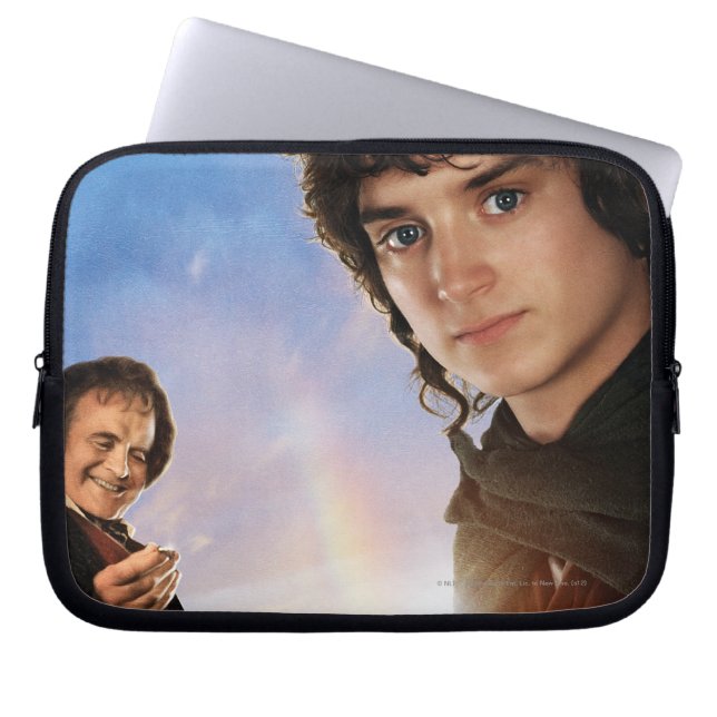 FRODO™ en Bilbo Baggins Laptop Sleeve (Voorkant)
