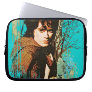 FRODO™ gemengde Media Vector Collage Laptop Sleeve