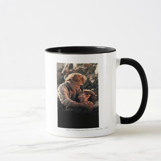 FRODO™ in de armen van Samwise Mok (Rechts)