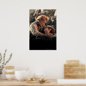 FRODO™ in de armen van Samwise Poster (Keuken)