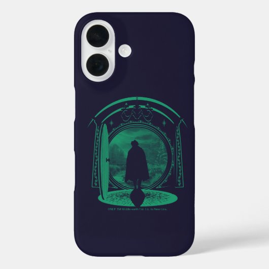 FRODO™ Leaving THE SHIRE™ Silhouette Case-Mate iPhone Case (Achterkant)