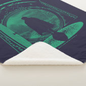 FRODO™ Leaving THE SHIRE™ Silhouette Sherpa Deken (3/4)