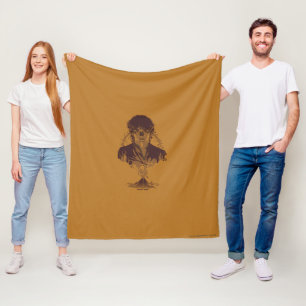 FRODO™ MOUNT DOOM™ Tengwar-inscriptie Grafisch Fleece Deken