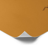 FRODO™ MOUNT DOOM™ Tengwar-inscriptie Grafisch Poster (Hoek)