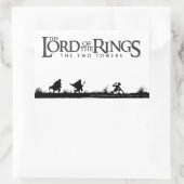 FRODO™, Sam en GOLLUM™ Rechthoekige Sticker (Tas)