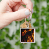 FRODO™-stappen op Ring Sleutelhanger (Hand)