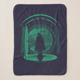 FRODO™ Verlaten van THE SHIRE™ Silhouet Sherpa Deken