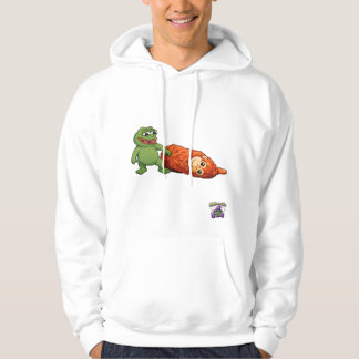 frog and monkey hoodie
