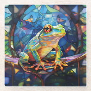 Frog Art Glass Onderzetter Glazen Onderzetter