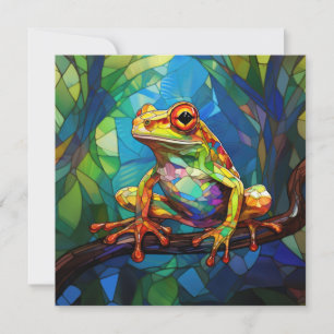 Frog Art Wenskaart Kaart