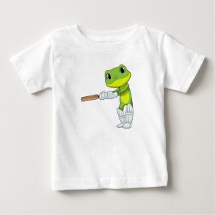 Frog at Cricket with Cricket