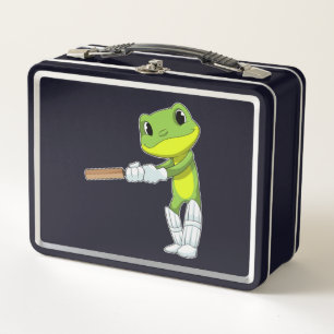 Frog at Cricket with Cricket