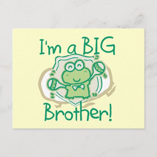 Frog Big Brother Briefkaart (Voorkant)