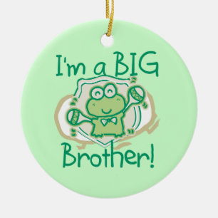 Frog Big Brother Keramisch Ornament