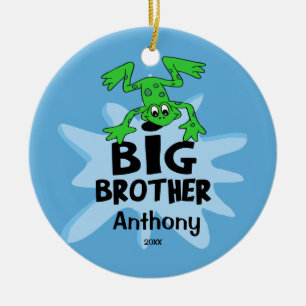 Frog Big Brother Ornement de Noël