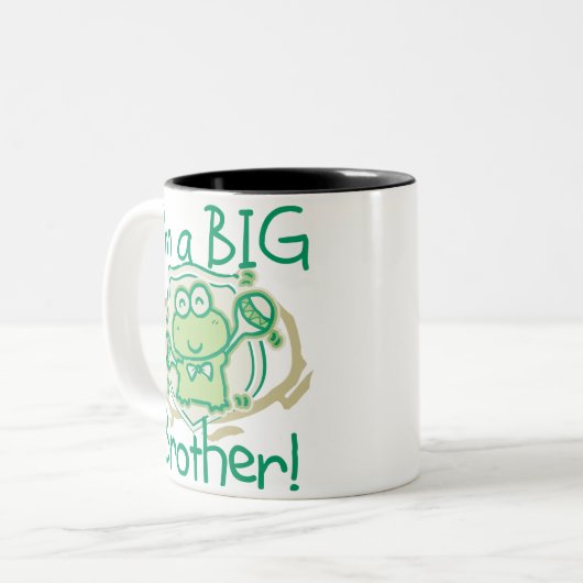 Frog Big Brother Tweekleurige Koffiemok (Voorkant links)