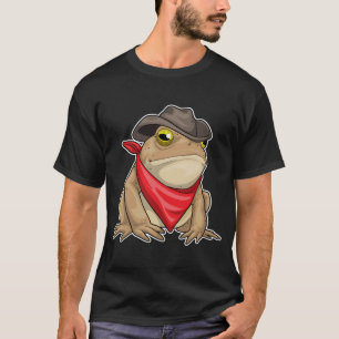 Frog Cowboy pet T-shirt